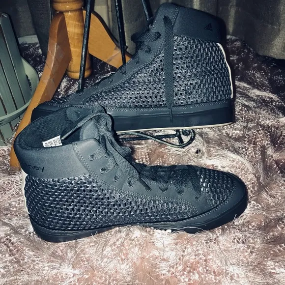 - Adidas Stella McCartney Mesh Patent sneakers