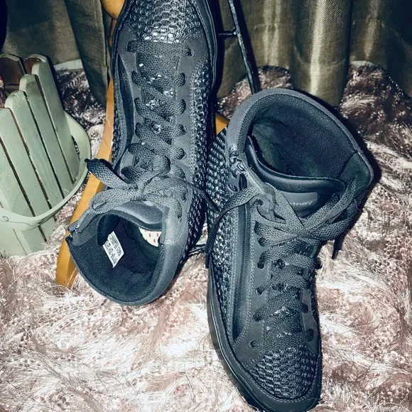 - Adidas Stella McCartney Mesh Patent sneakers