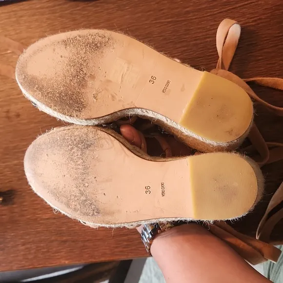 《 Alexander Wang 》Lace Up Stud Espadrilles