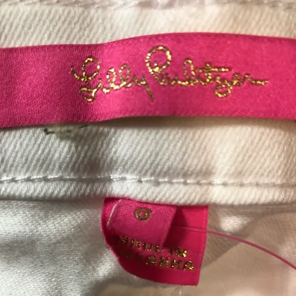 🎉 HP 🎉 🆕 Lilly Pulitzer South Ocean Slim Crop Jean