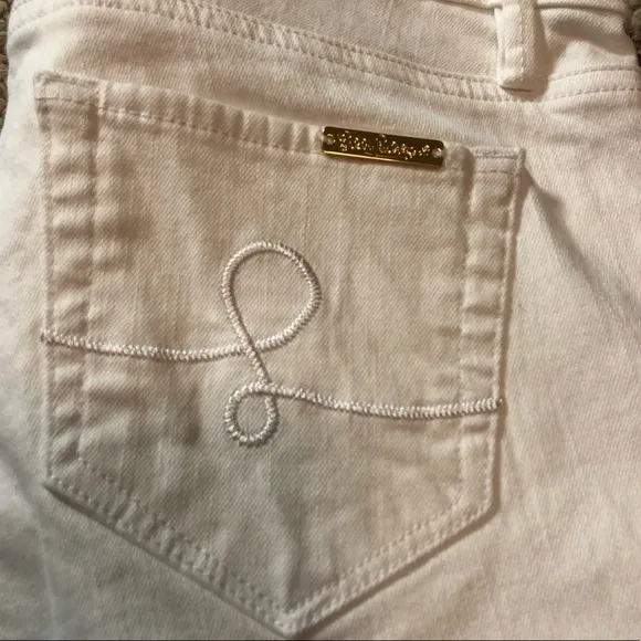 🎉 HP 🎉 🆕 Lilly Pulitzer South Ocean Slim Crop Jean