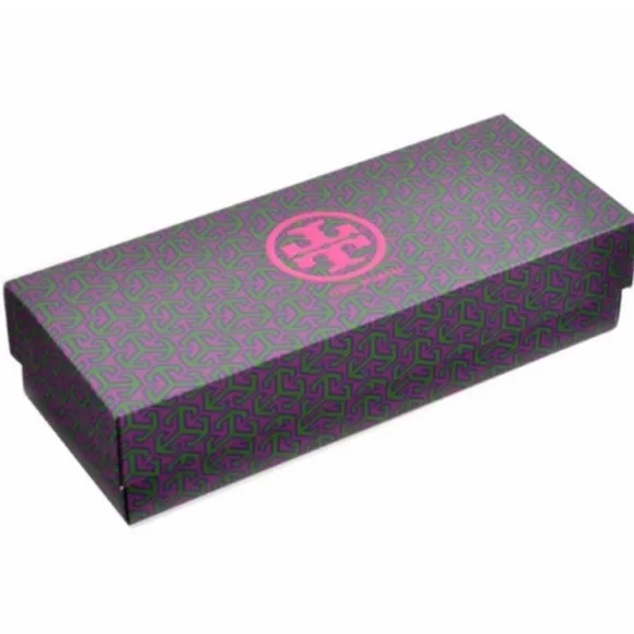 🎉 HP 🎉🆕 Tory Burch Studded Logo Jelly Flip Flop Sedona Rose