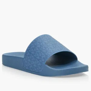 🎁 MICHAEL KORS Jake Logo Slide Men's Sandal