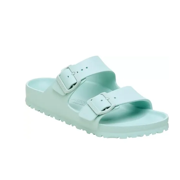 🤍 NEW ☀️ Birkenstock Arizona EVA Slides Sandals Mint Green