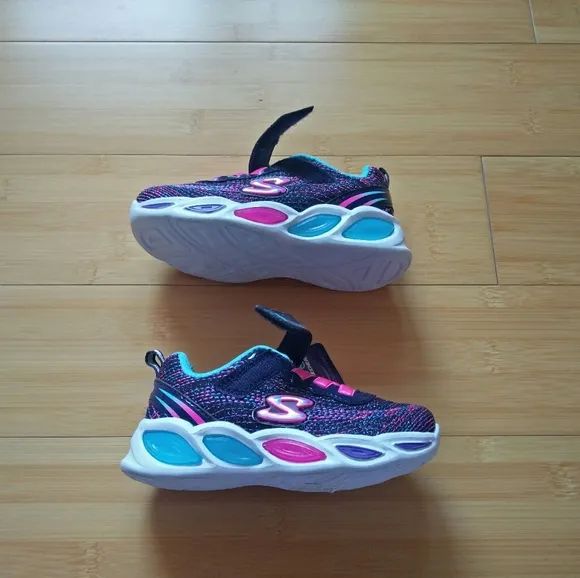-NEW- Skechers S Lights Shimmer Beams Sneakers