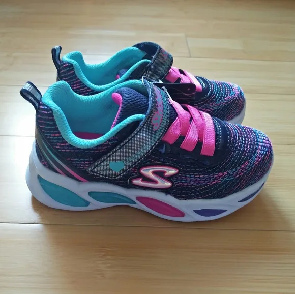-NEW- Skechers S Lights Shimmer Beams Sneakers
