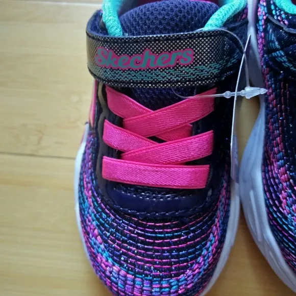 -NEW- Skechers S Lights Shimmer Beams Sneakers