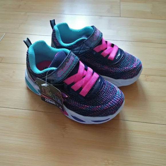 -NEW- Skechers S Lights Shimmer Beams Sneakers