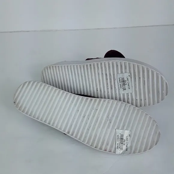 🆕️ Rebecca Minkoff | Slip on maroon Bow Sneakers