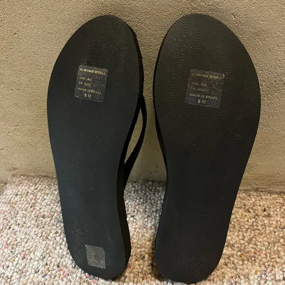 🆕 Tory Burch Kira  Flip Flops Black