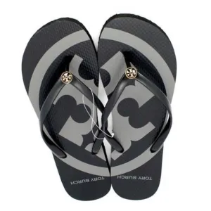 🆕 Tory Burch Wedge  Emory Logo  Flip Flops
