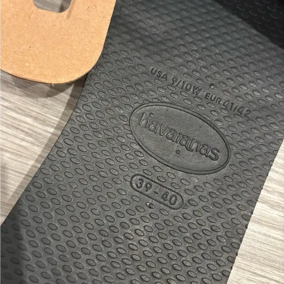 🩵 VINTAGE HAVAIANAS SLIDES 39/40