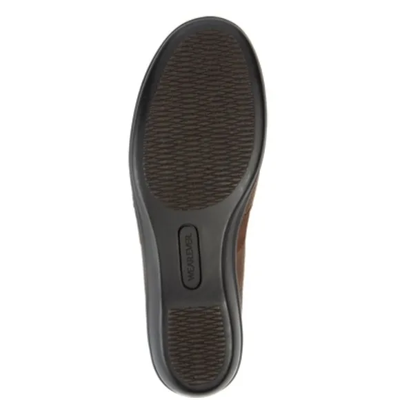 🆕 Wearever Debry Slip-On Casual Brown Loafers Flats 8.5M US