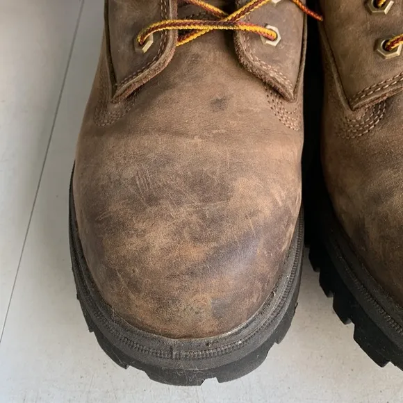 614 Timberland PRO Men's Direct Attach 6&quot; Waterproof Work Boots Size 10‎