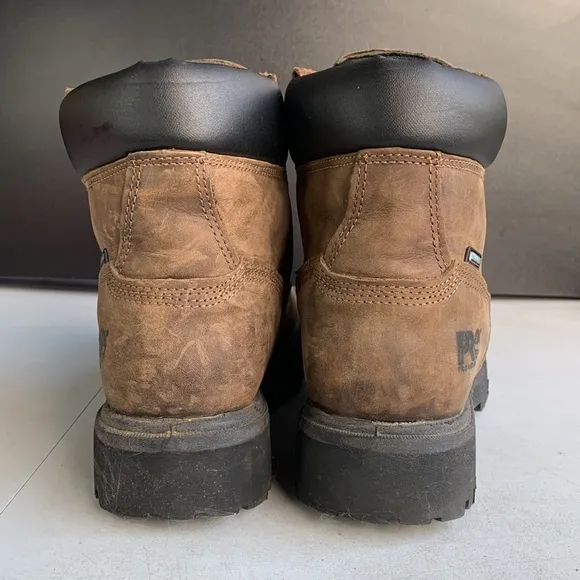 614 Timberland PRO Men's Direct Attach 6&quot; Waterproof Work Boots Size 10‎