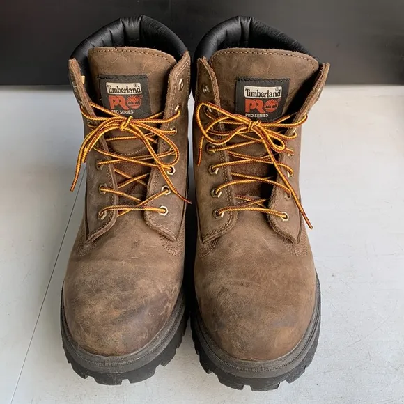 614 Timberland PRO Men's Direct Attach 6&quot; Waterproof Work Boots Size 10‎