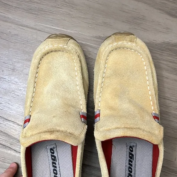 90’S BONGO CHUNKY SUEDE SLIP ON SNEAKERS 7.5