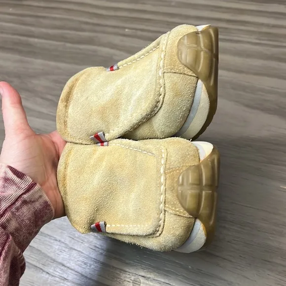 90’S BONGO CHUNKY SUEDE SLIP ON SNEAKERS 7.5