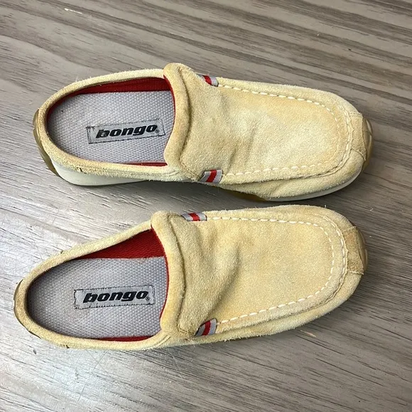 90’S BONGO CHUNKY SUEDE SLIP ON SNEAKERS 7.5