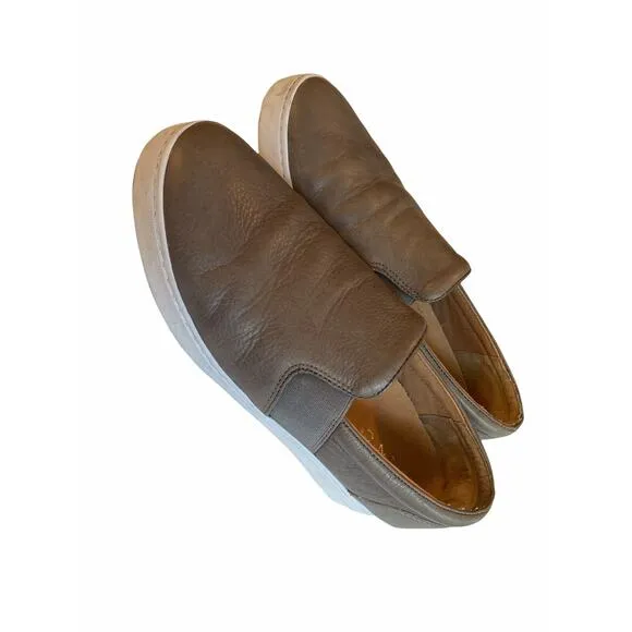 9.5 VIONIC Splendid Demetra Slip On Sneakers Charcoal Mushroom Comfort