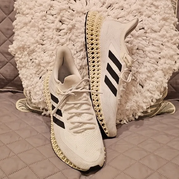 Adidas 4DFWD 2 Core Black Cloud White Mens Running Sneakers