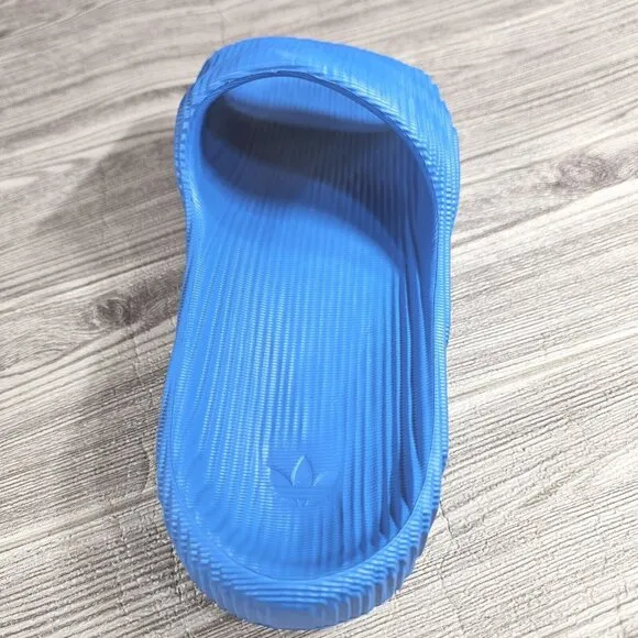 Adidas ADILETTE 22 SLIDES IF3662 Blue Bird/Core Black Sandals - Men's SIZE10