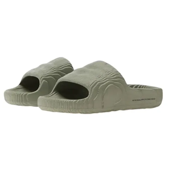ADIDAS • Adilette 22W Slides Sandals Slippers Pool Beach Includes Box