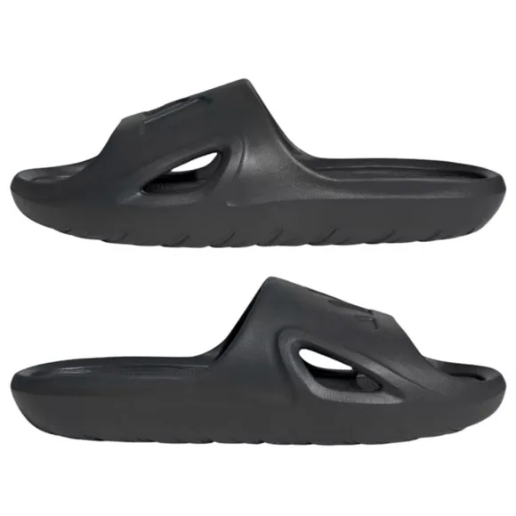 ADIDAS • Black Adicane Slides Shoes