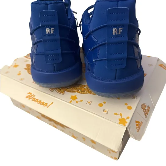 Adidas Blue Sneakers Modern Mesh Design