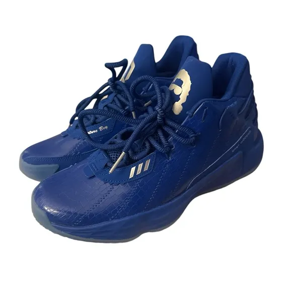 Adidas Blue Sneakers Modern Mesh Design