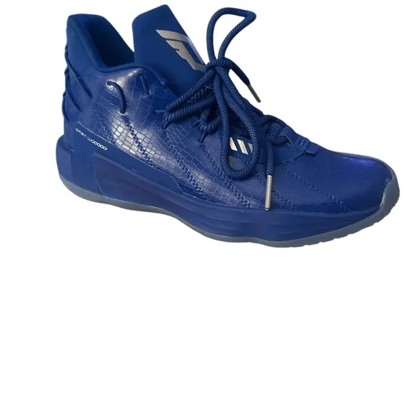 Adidas Blue Sneakers Modern Mesh Design