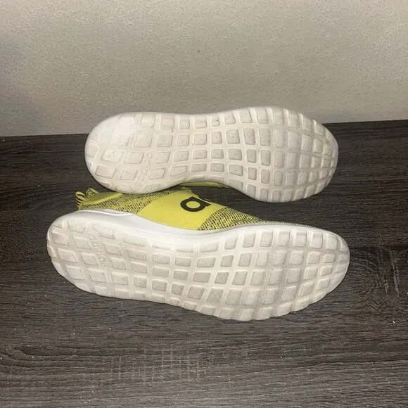 Adidas Lite Racer Adapt Yellow Ortholite Float Slip-On Athletic Sneakers Size 10