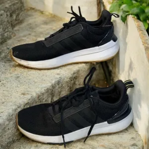 Adidas Men's Black Sneakers (J222)