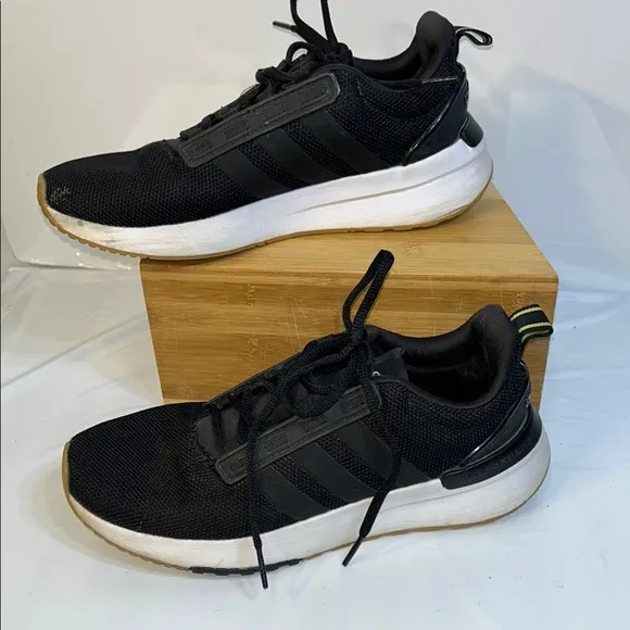 Adidas Men's Black Sneakers (J222)