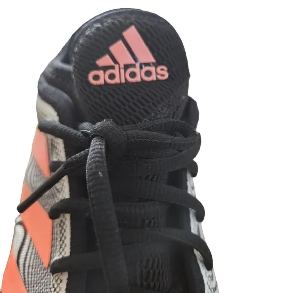 Adidas Men's Bounce Black &amp; White Athletic Sneakers Size 8