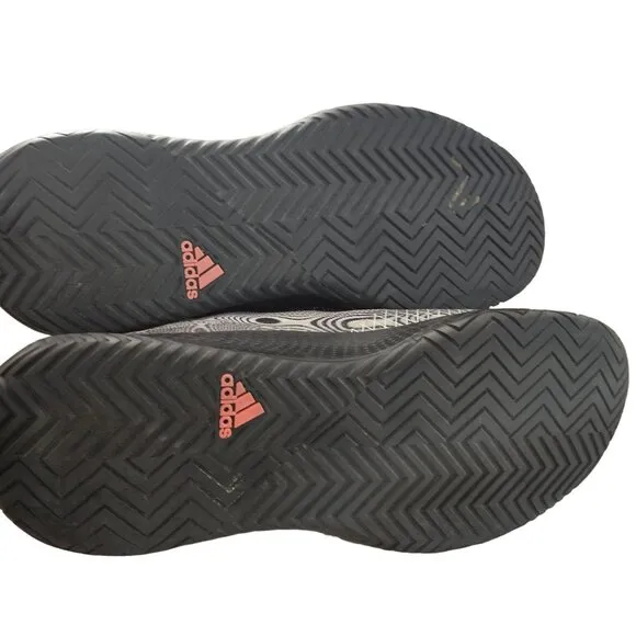 Adidas Men's Bounce Black &amp; White Athletic Sneakers Size 8