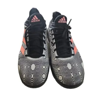 Adidas Men's Bounce Black &amp; White Athletic Sneakers Size 8