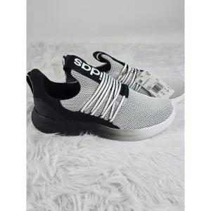 ADIDAS Men's Lite Racer Adapt 7.0 Running Sneakers 10.5 Slip On Black White