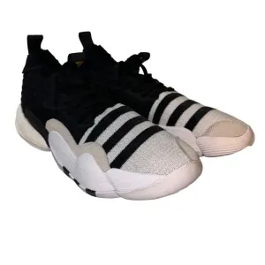Adidas Mens Trae Young 2.0 Black White Sneakers, Size 10 NWT HO6477