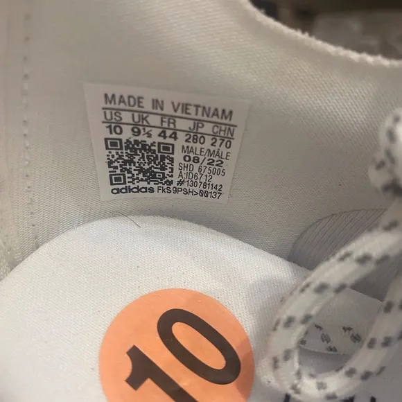 Adidas NMD_R1 V3 ‘White Gold Plaid’ Sneakers ID6712