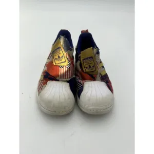 Adidas Originals Infant Size 13K Superstar 360 New Year Slip On Sneakers Multi
