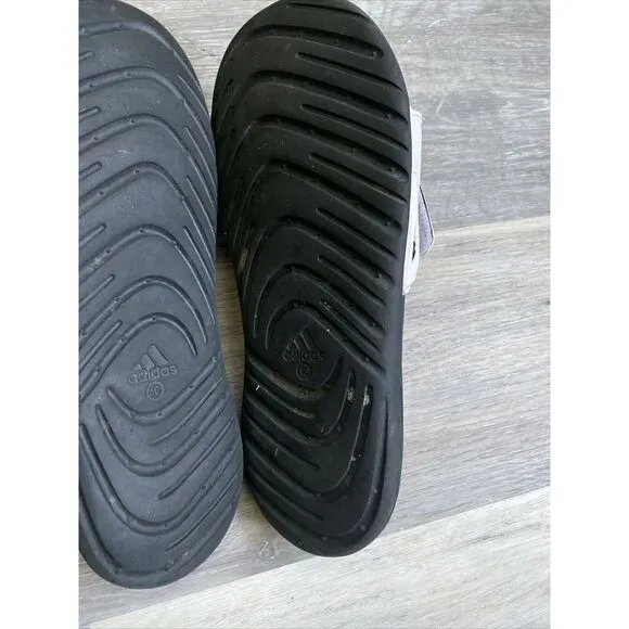 Adidas Retrossage fit foam Germany Country Flag slides strap comfort comfy Sz 10