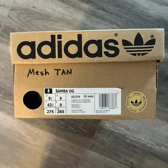 adidas Samba OG Brown Sneakers