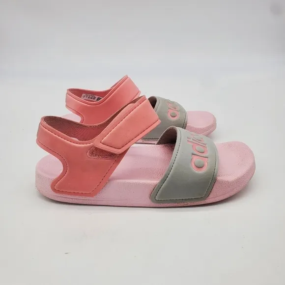 ADIDAS Shoes Youth 1 Kids Adilette Slides Sandals Girls Classic Beach Summer