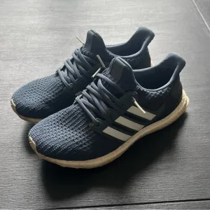 Adidas Ultra Boost 4.0 “Show Your Stripes” Blue and White Sneakers
