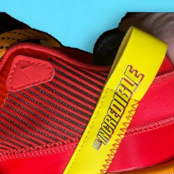 Adidas x Disney Mr. Incredible NWT Dame 8 Red Yellow Basketball Sneakers 5Y