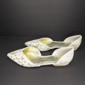 Adrianna Papell Bridal D'Orsay Ballet Flats 11