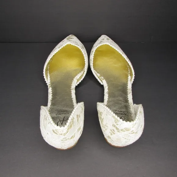 Adrianna Papell Bridal D'Orsay Ballet Flats 11
