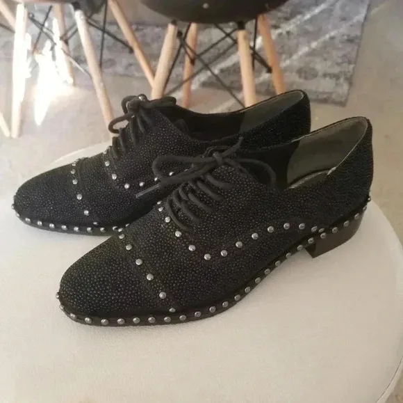 Adrianna Papell Loafers with Studs sz 6M