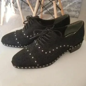Adrianna Papell Loafers with Studs sz 6M